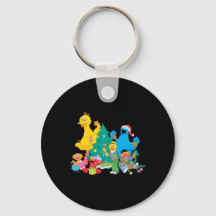 Sesame Street Christmas Pals  Key Ring