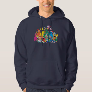Sesame Street   Christmas with the Whole Gang Hoodie