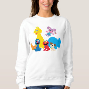 Sesame Street   Colourful Sesame Street Pals Sweatshirt