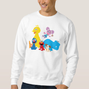 Sesame Street   Colourful Sesame Street Pals Sweatshirt