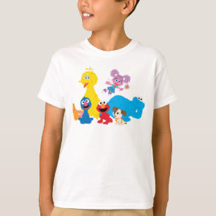 Sesame Street Colourful Sesame Street Pals T-Shirt