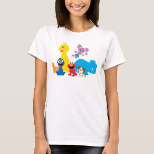 Sesame Street   Colourful Sesame Street Pals T-Shirt