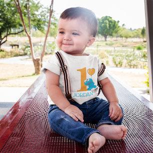 Sesame Street   Cookie Monster 1st Birthday Toddle Baby T-Shirt