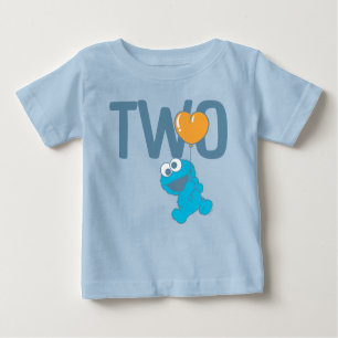 Sesame Street   Cookie Monster 2nd Birthday Baby T-Shirt