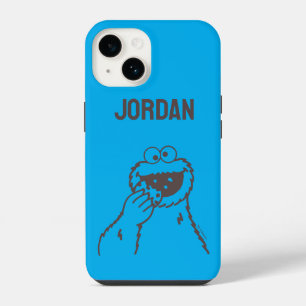 Sesame Street Cookie Monster Bright Add Name iPhone 14 Case