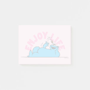 Sesame Street   Cookie Monster Enjoy Life Post-it Notes