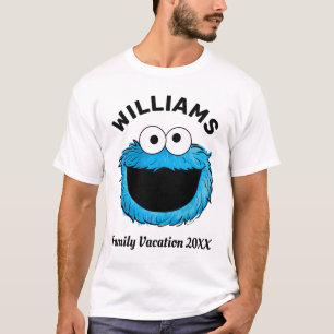 Sesame Street   Cookie Monster Family Vacation T-Shirt