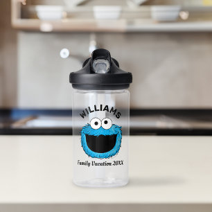 Sesame Street   Cookie Monster Family Vacation Water Bottle