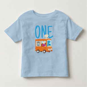 Sesame Street   Cookie Monster Food Truck Birthday Toddler T-Shirt
