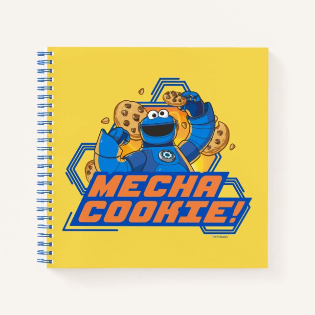 Sesame Street | Cookie Monster Mecha Cookie! Notebook (Front)