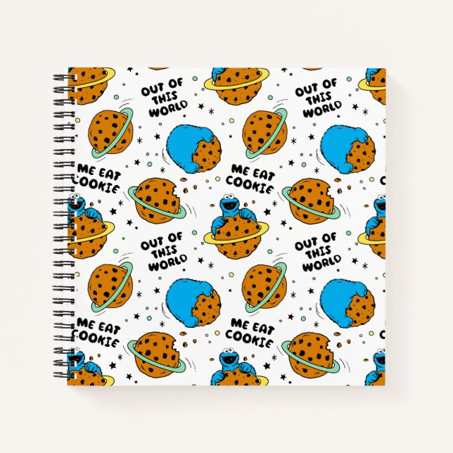 Sesame Street | Cookie Monster Out of This World Notebook (Front)