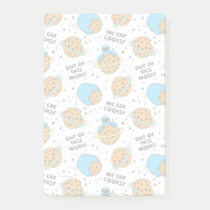 Sesame Street   Cookie Monster Out of This World Post-it Notes