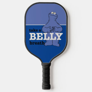 Sesame Street Cookie Monster Take A Breath Pickleball Paddle