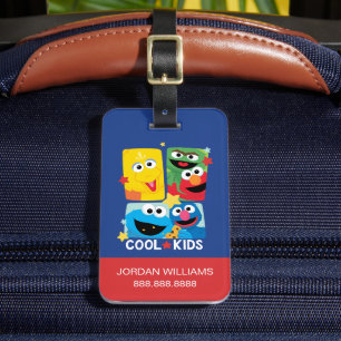 Sesame Street Cool Kids Luggage Tag