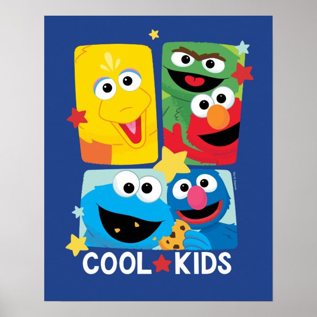 Sesame Street | Cool Kids Poster (Front)