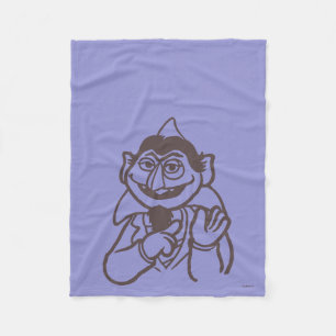 Sesame Street Count von Count Fleece Blanket