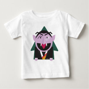 Sesame Street Count von Count Illustration Baby T-Shirt