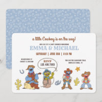 Sesame Street Cowboy Baby Shower