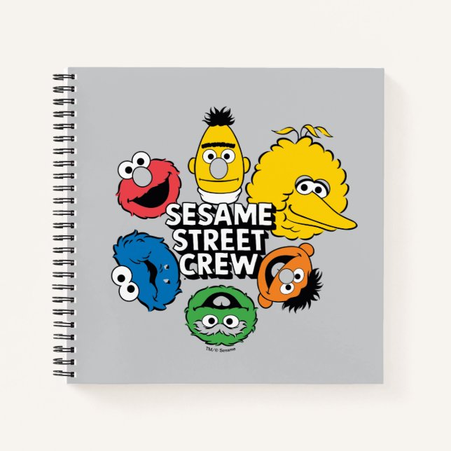 Sesame Street Crew Notebook (Front)