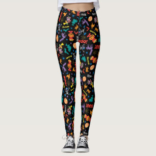 Sesame Street   Cute Halloween Pattern Leggings