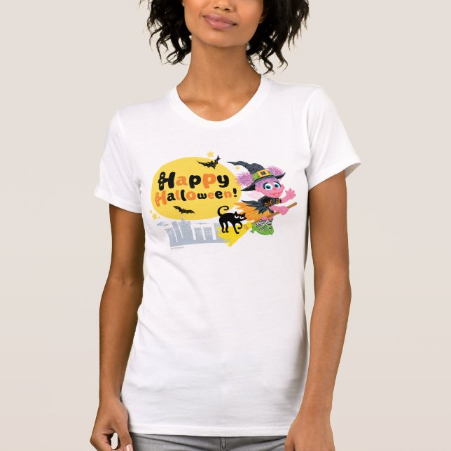 Sesame Street | Cute Halloween Pattern T-Shirt (Front)