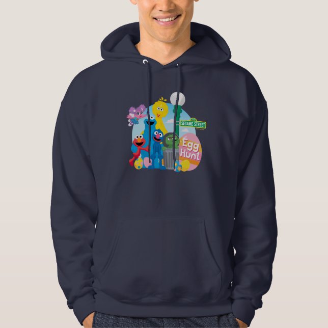 Sesame Street Easter Egg Hunt Hoodie (Front)