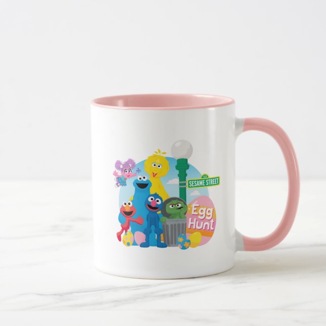 Sesame Street Easter Egg Hunt Mug (Right)