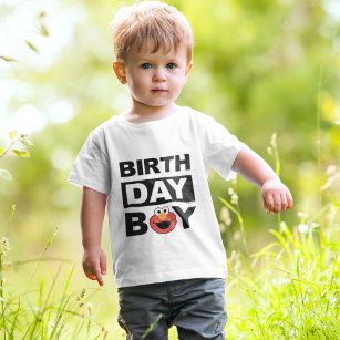 Sesame Street   Elmo - Birthday Boy Baby T-Shirt