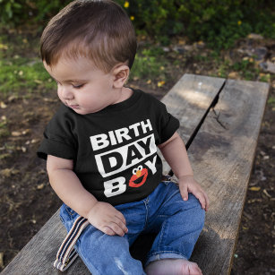 Sesame Street   Elmo - Birthday Boy Baby T-Shirt