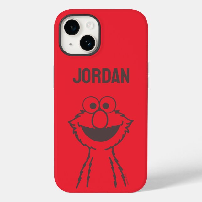 Sesame Street | Elmo Bright | Add Your Name Case-Mate iPhone Case (Back)