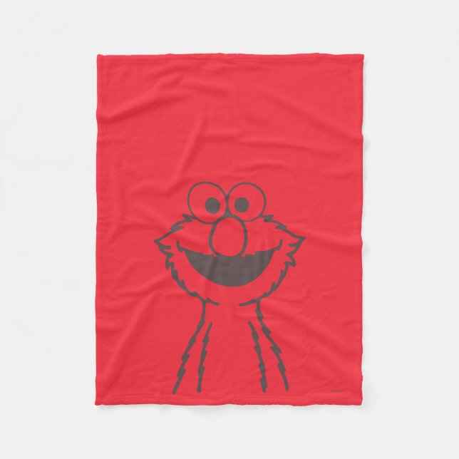 Sesame Street | Elmo Bright Fleece Blanket (Front)