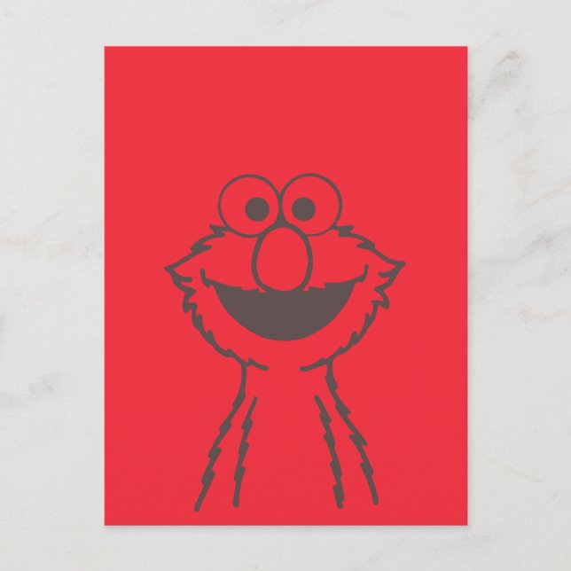 Sesame Street | Elmo Bright Postcard (Front)