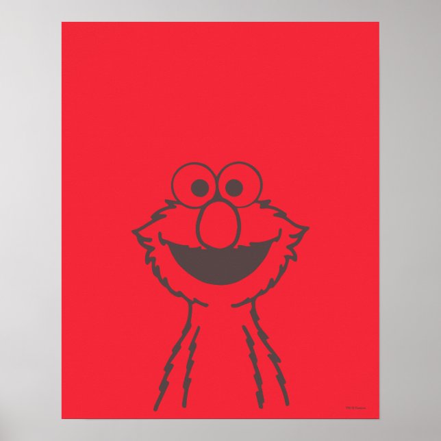 Sesame Street | Elmo Bright Poster (Front)