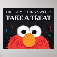 Sesame Street - Elmo Chalkboard Take A Treat