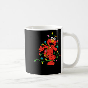 Sesame Street Elmo Christmas Lights Baby Coffee Mug