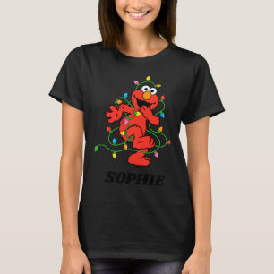 Sesame Street Elmo Christmas Lights Baby  T-Shirt