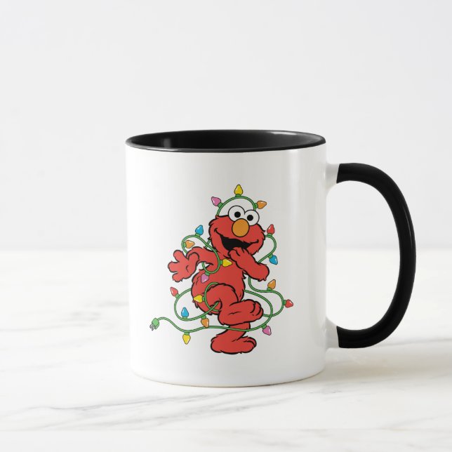 Sesame Street | Elmo Christmas Lights Mug (Right)