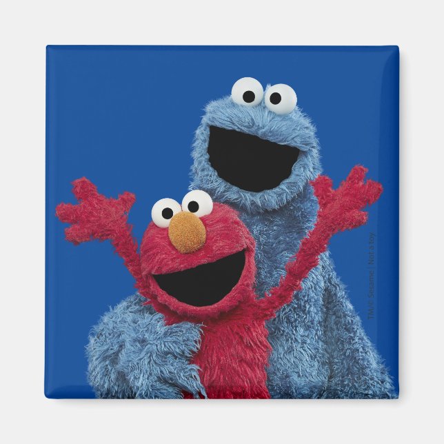 Sesame Street | Elmo & Cookie Monster Magnet (Front)