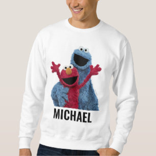 Sesame Street   Elmo & Cookie Monster Sweatshirt