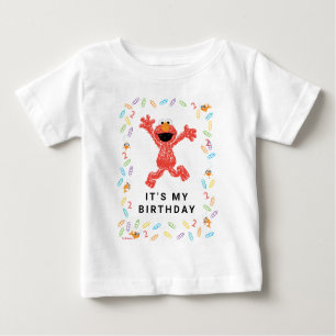 Sesame Street Elmo Crayon Birthday Baby T-Shirt