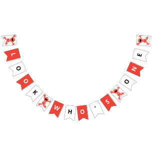 Sesame Street Elmo Crayon Birthday Bunting