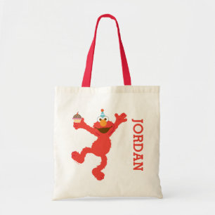 Sesame Street   Elmo - Cupcake & Confetti Birthday Tote Bag