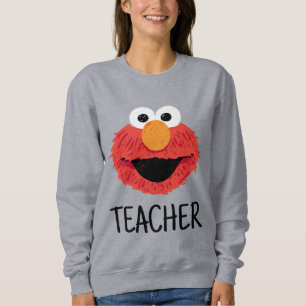 Sesame Street Elmo Face Teacher Sweatshirt