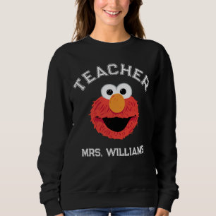 Sesame Street   Elmo Face Teacher Sweatshirt