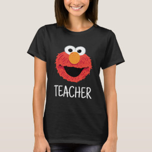 Sesame Street   Elmo Face Teacher T-Shirt