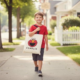 Sesame Street Elmo Face Tote Bag