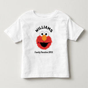 Sesame Street   Elmo Family Vacation Toddler T-Shirt