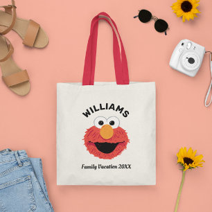 Sesame Street   Elmo Family Vacation Tote Bag