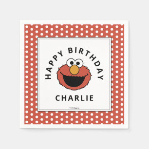 Sesame Street   Elmo - First Birthday Napkins