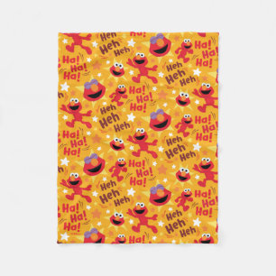 Sesame Street   Elmo Ha! Ha! Ha! Pattern Fleece Blanket